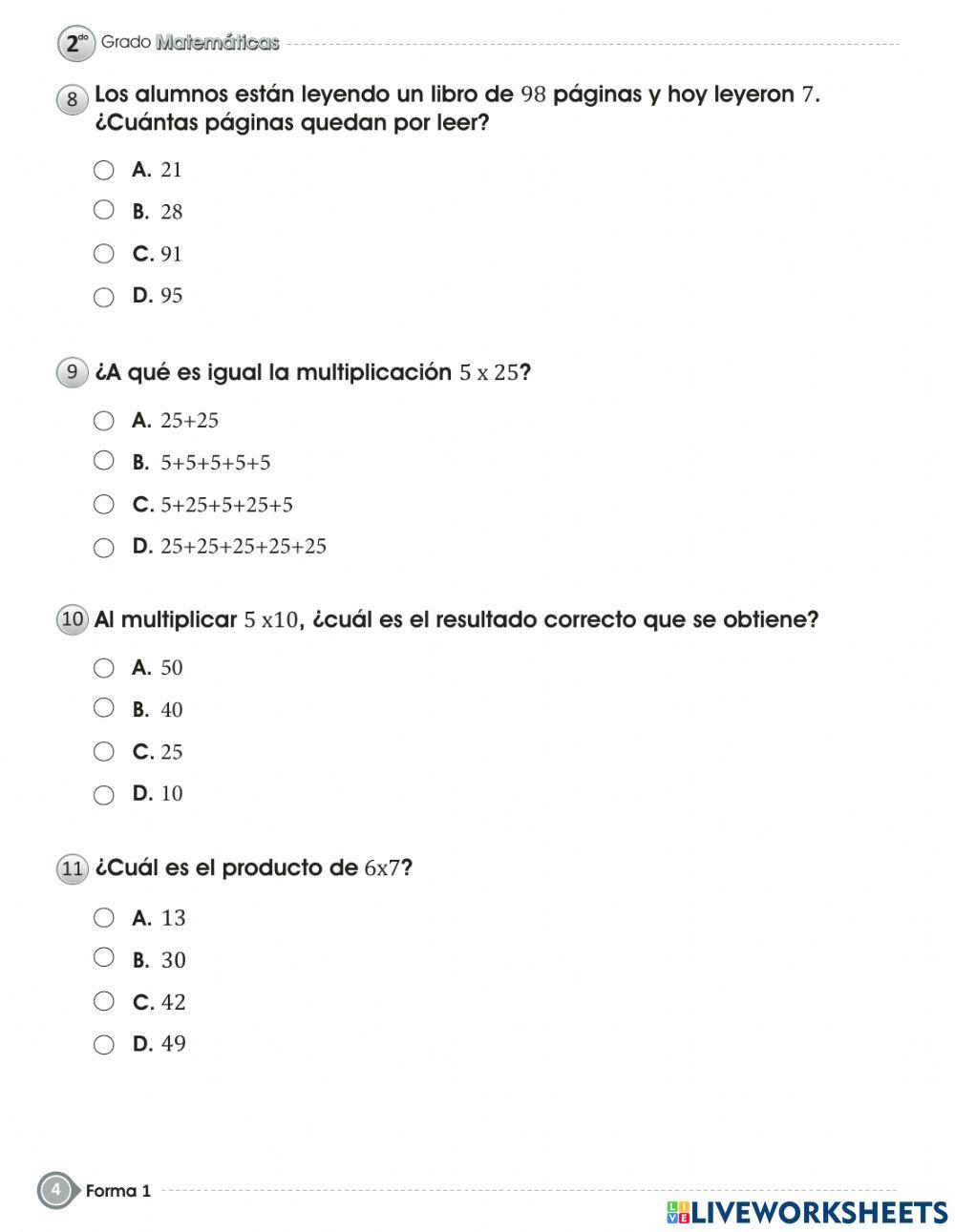 Prueba de fin de grado -  SEGUNDO