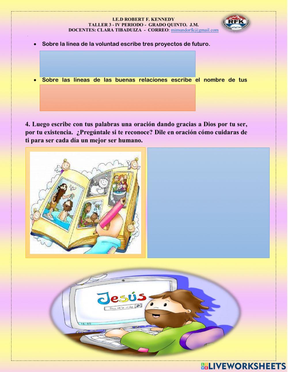 Jesús nos enseña a cuidar de  si mismos