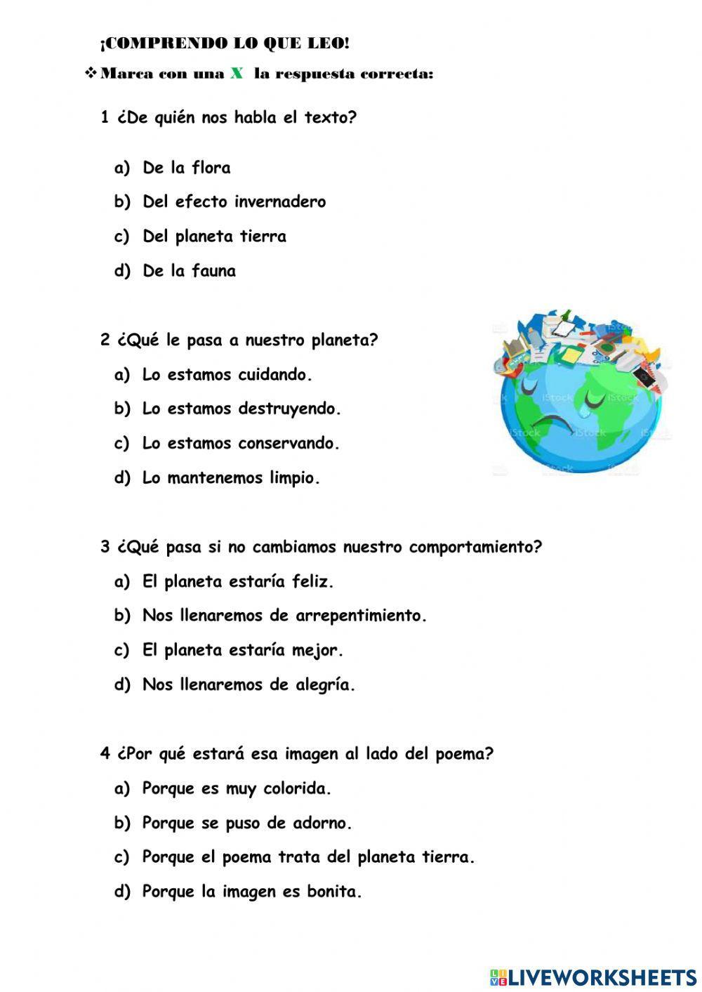 La tierra en peligro