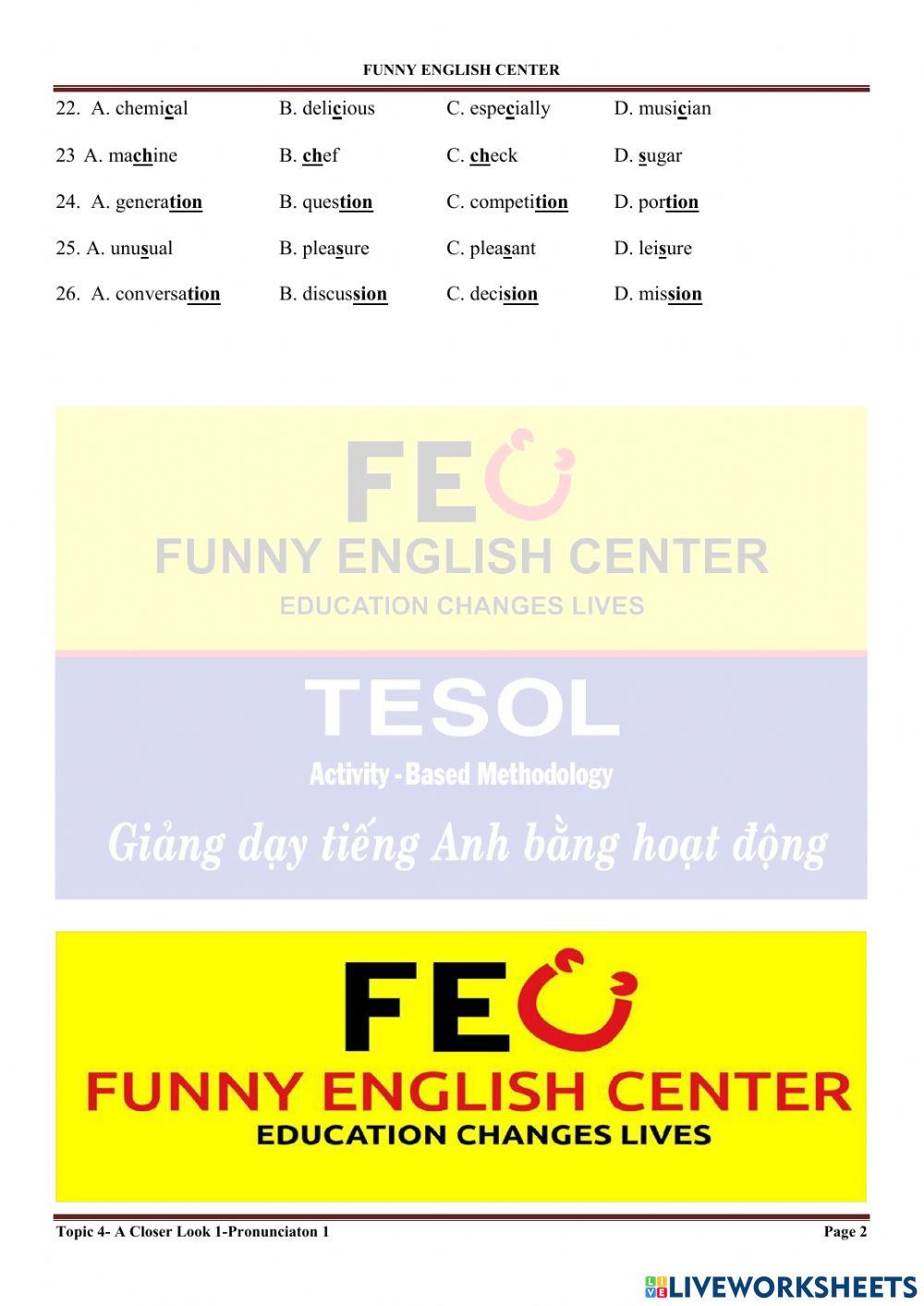 E.7-Topic 4-a closer look 1-pronunciation 1