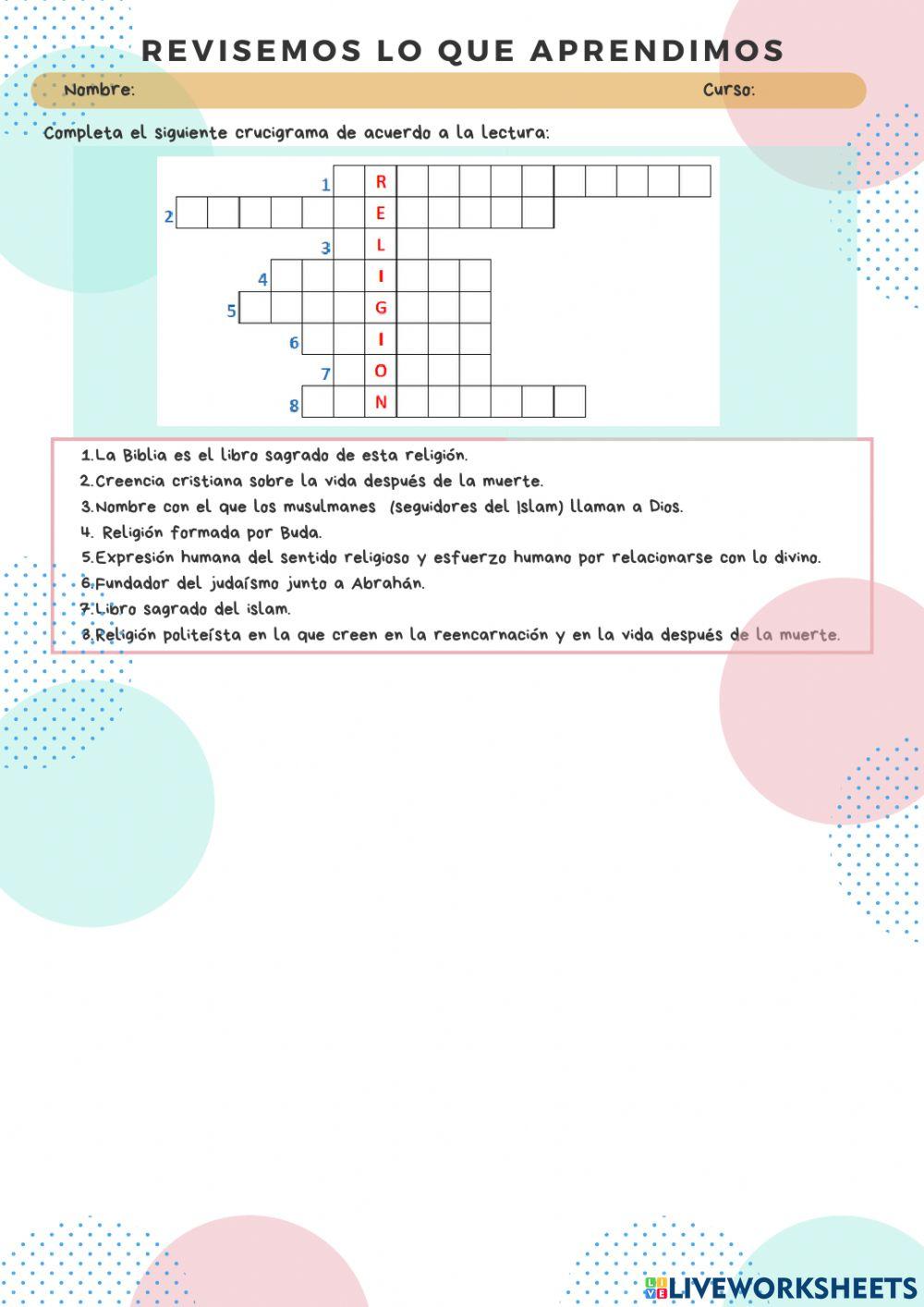 PRINCIPALES RELIGIONES