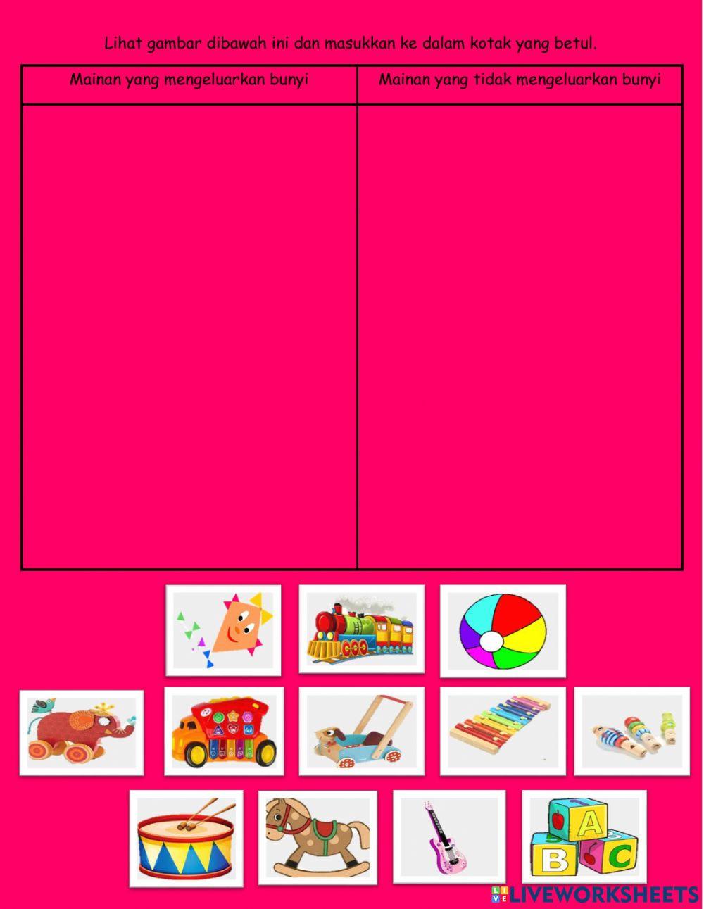 Permainan yang mengeluarkan bunyi