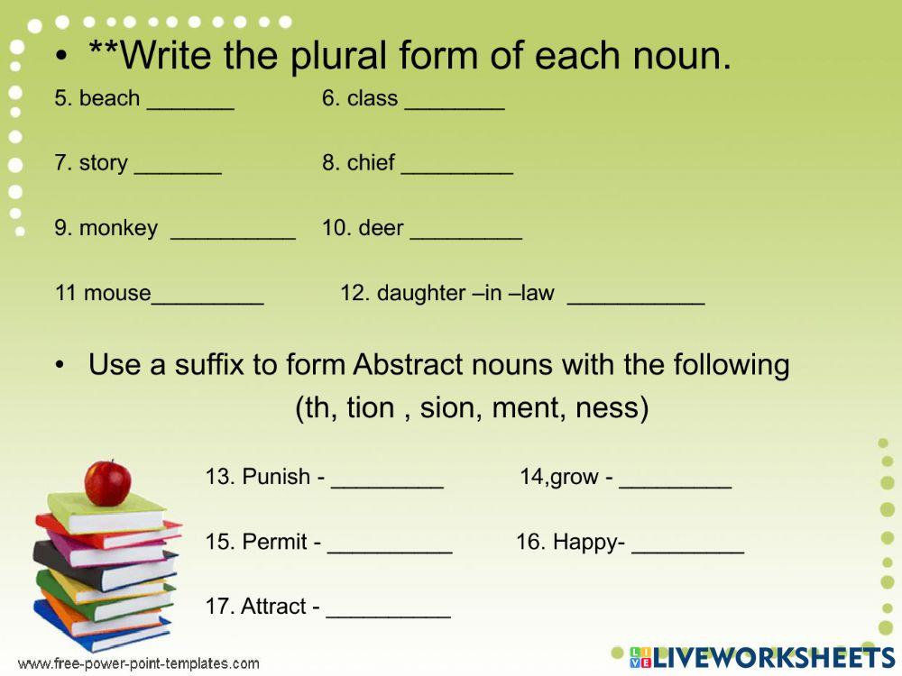 Nouns Quiz