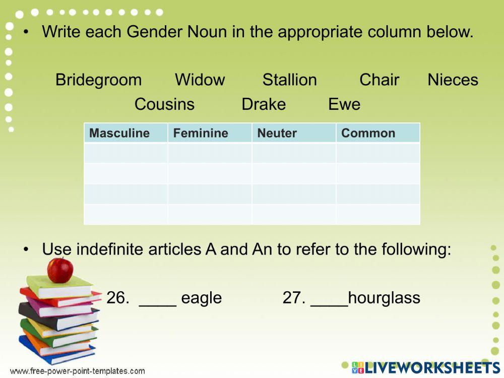 Nouns Quiz