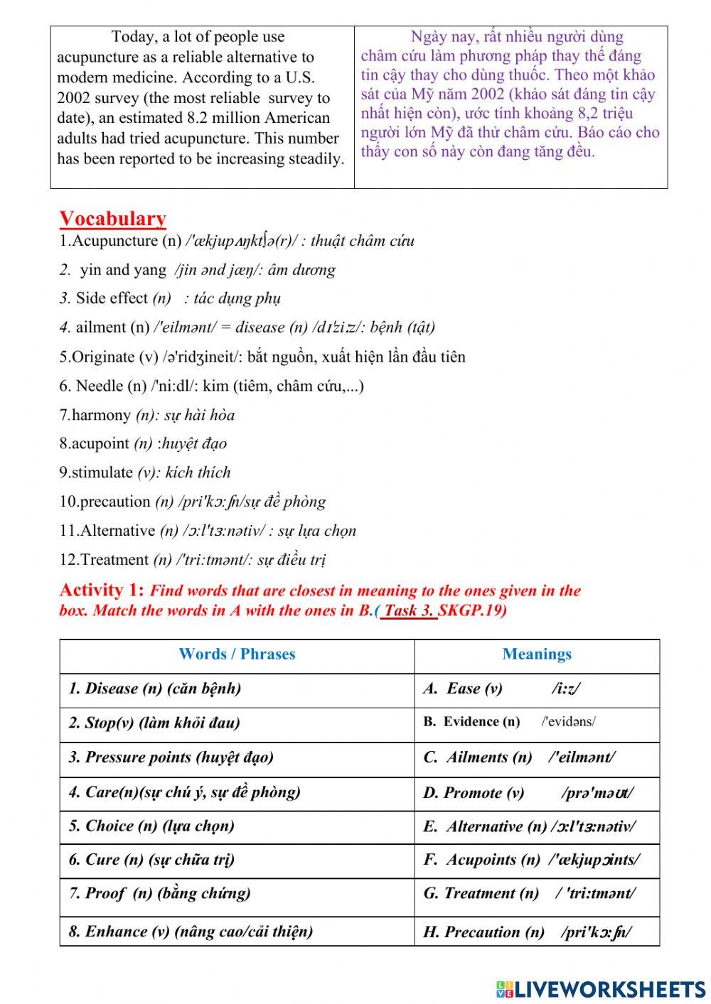Handout -reading -lớp 10(giao việc cho hs
