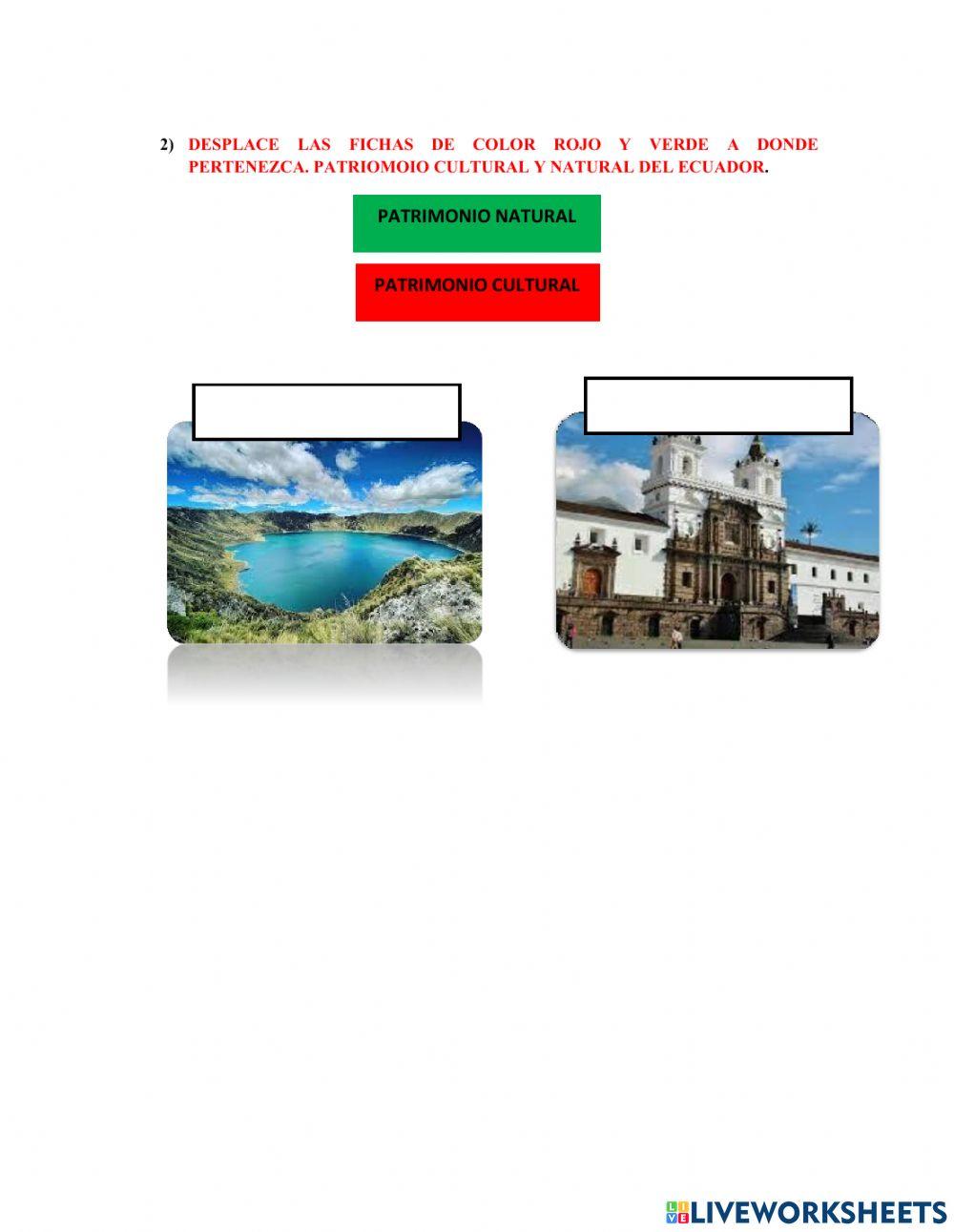 Patrimonio Natural y Cultural de Ecuador