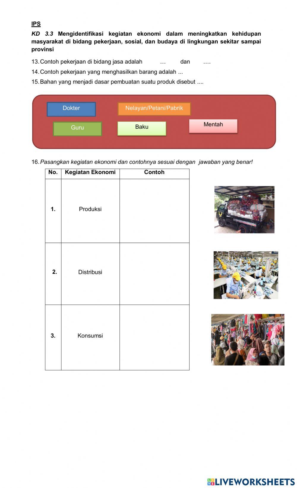 Penilaian harian tema 4