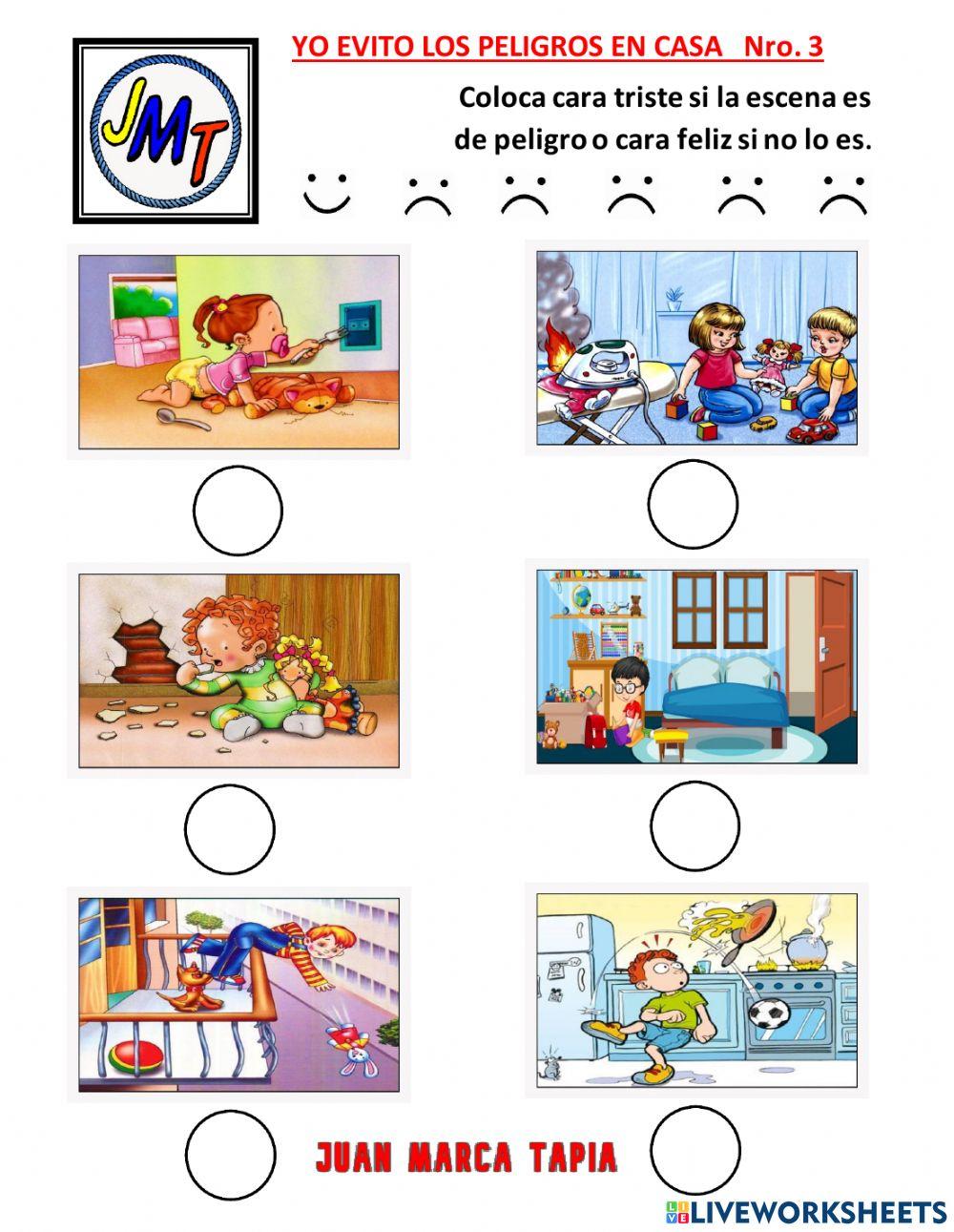 Yo evito los peligros en casa   Nro. 3