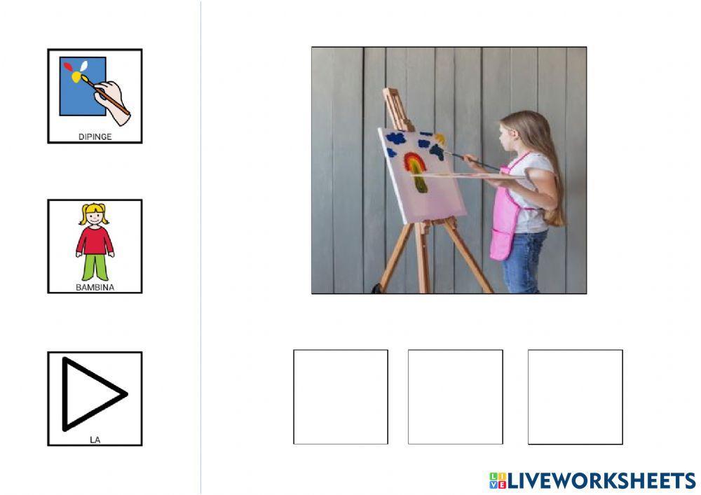 Costruzione di frasi