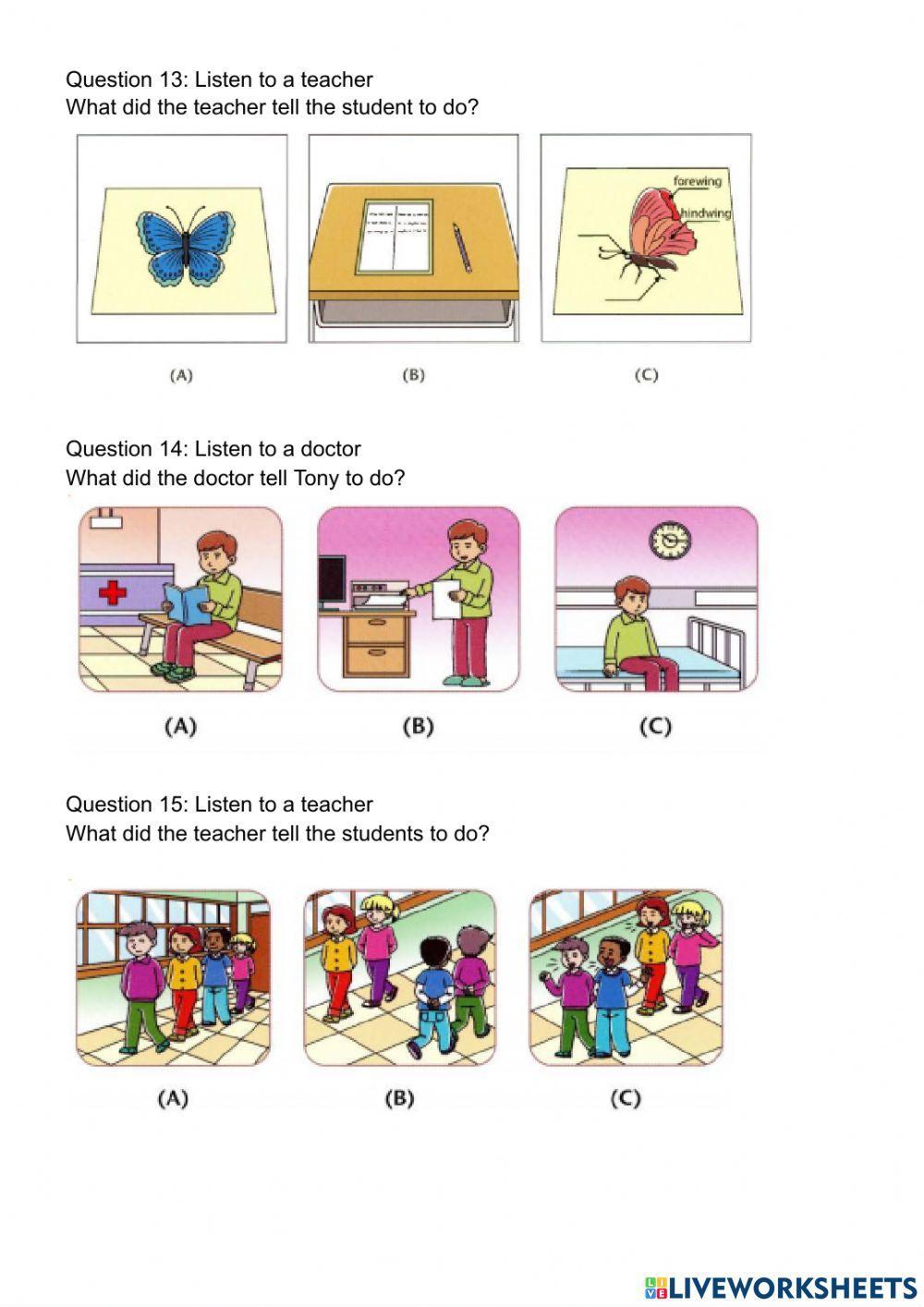 Toefl Primary Step 1 - Listening