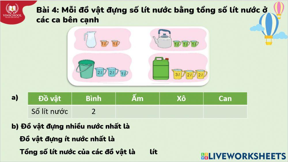 Nhiệm vụ 2 - Toán tuần 9