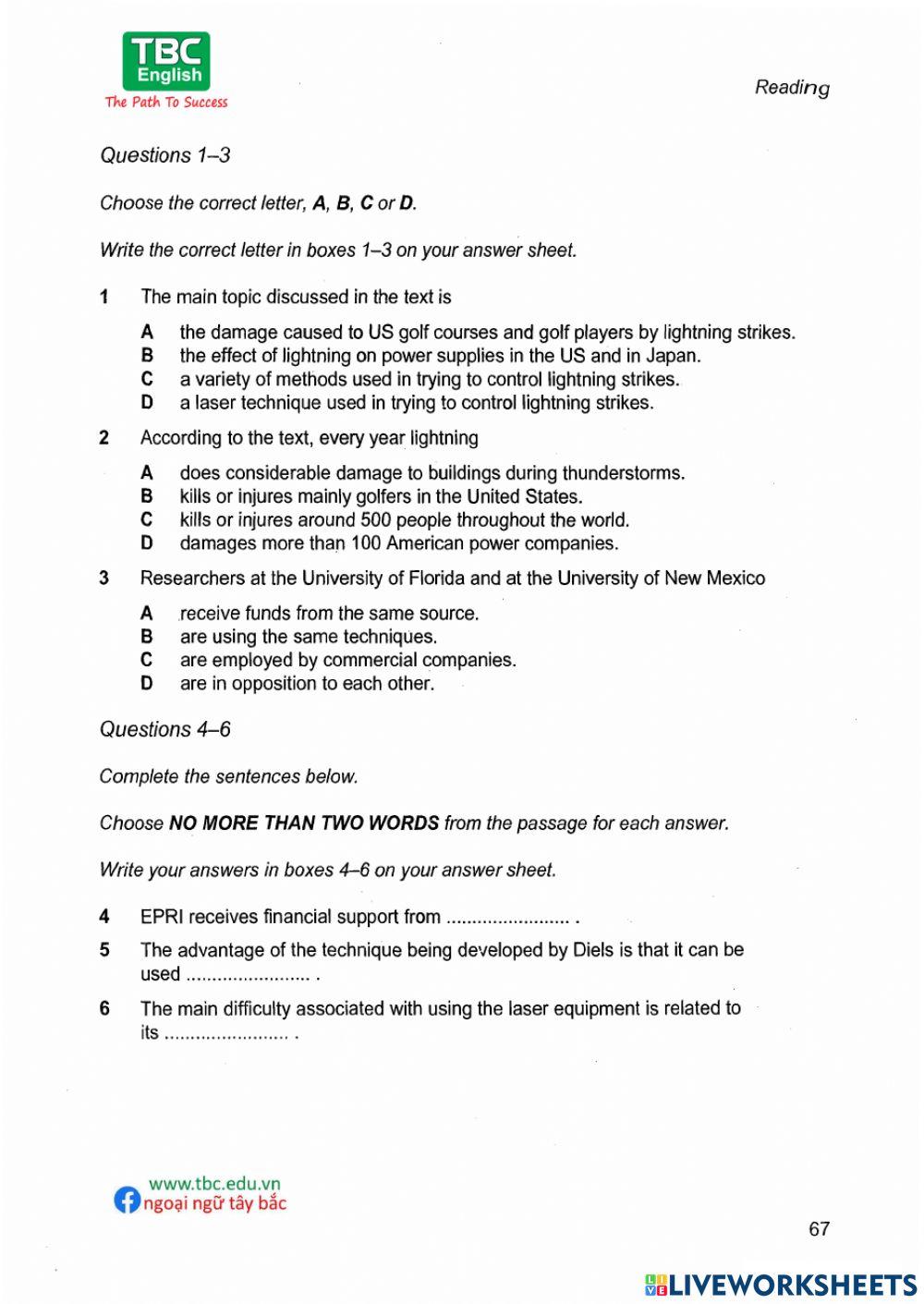 IELTS 8 TEST 3 READING Q1-13