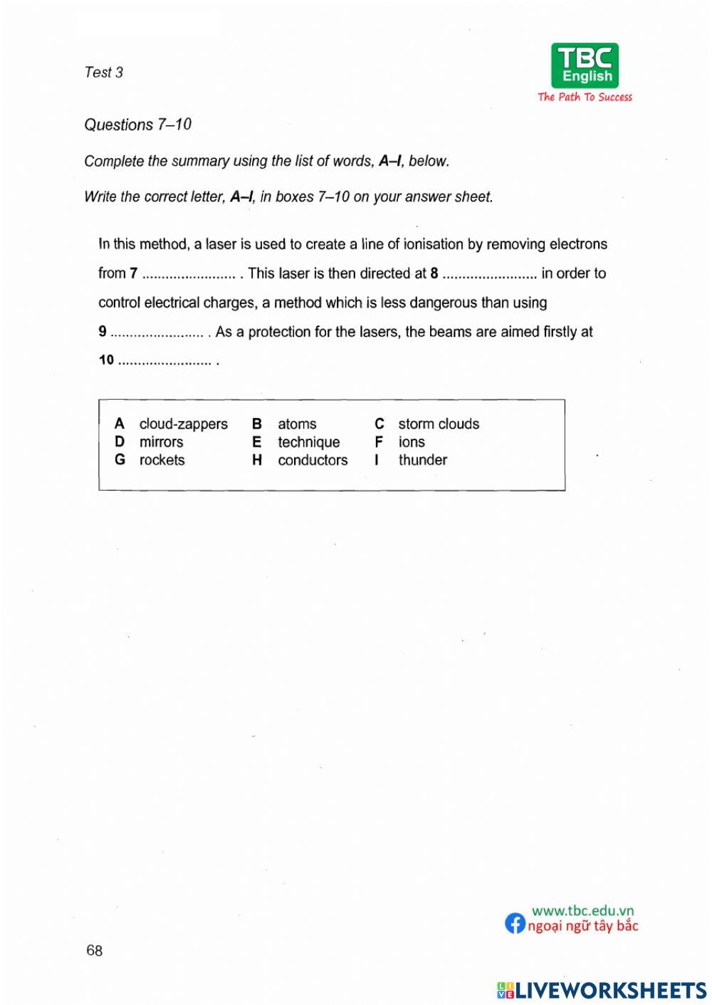IELTS 8 TEST 3 READING Q1-13