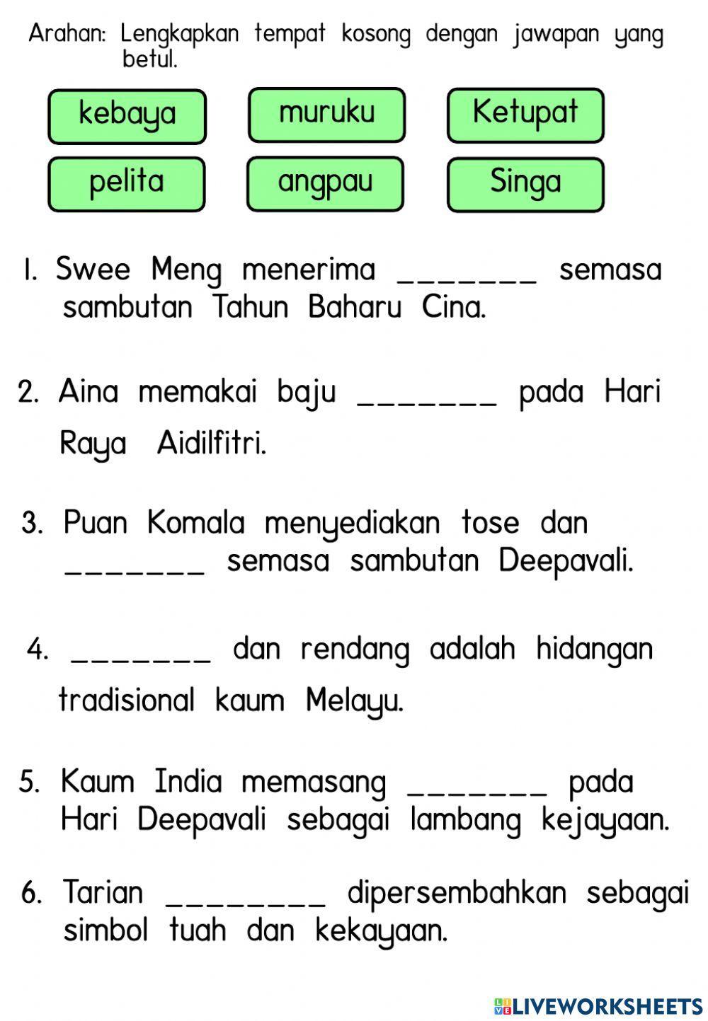 Menghormati Perayaan Di Malaysia
