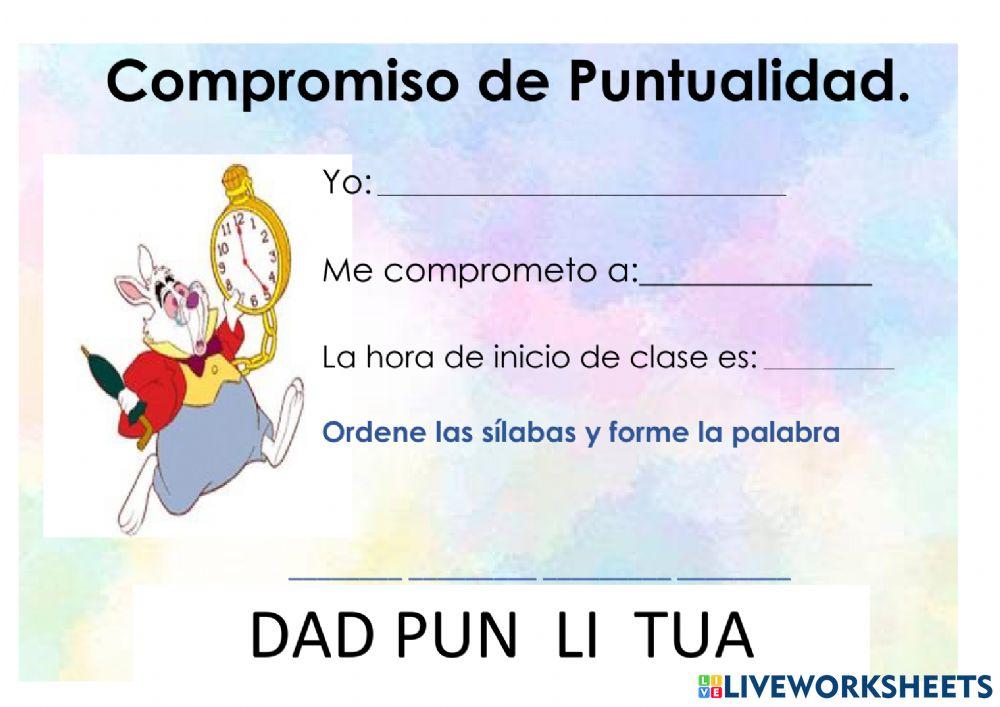 Puntualidad