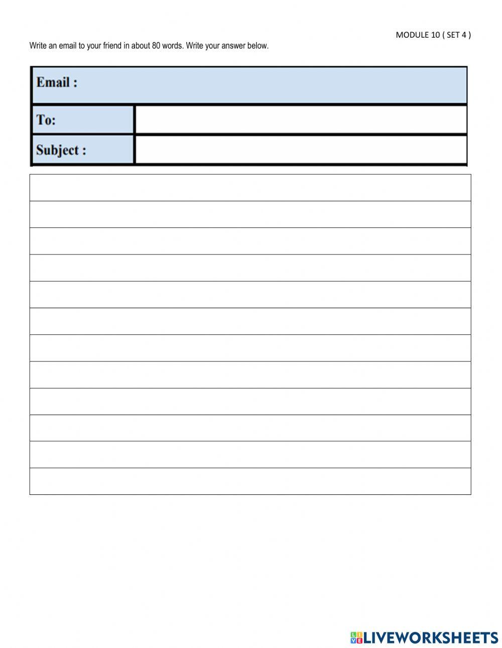 Module set 4 (paper 2 - part 1)