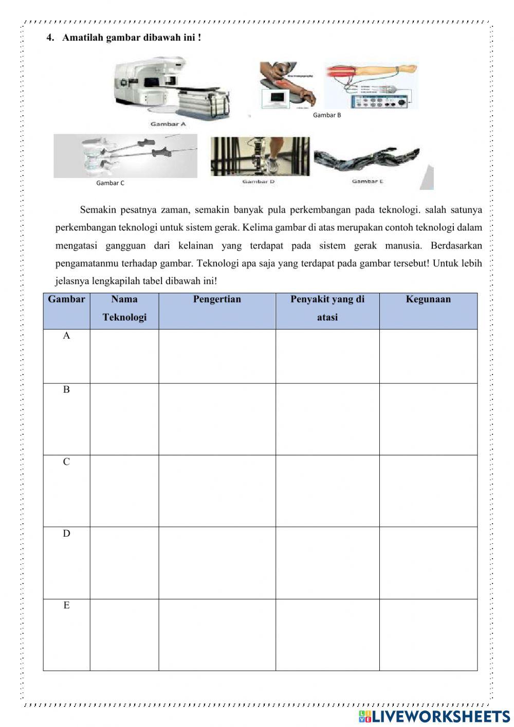 Kelainan dan Gangguan Pada Sistem Gerak