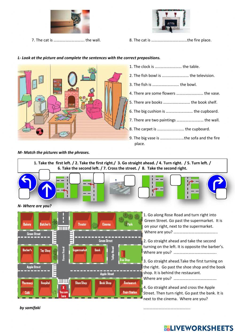 5th Grade - 1st Term 1 Exam - Preparation Sheet