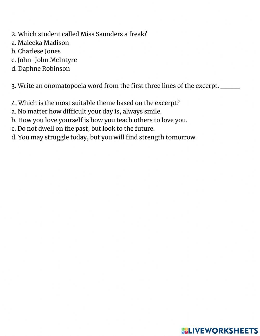 The Skin I'm In: Theme