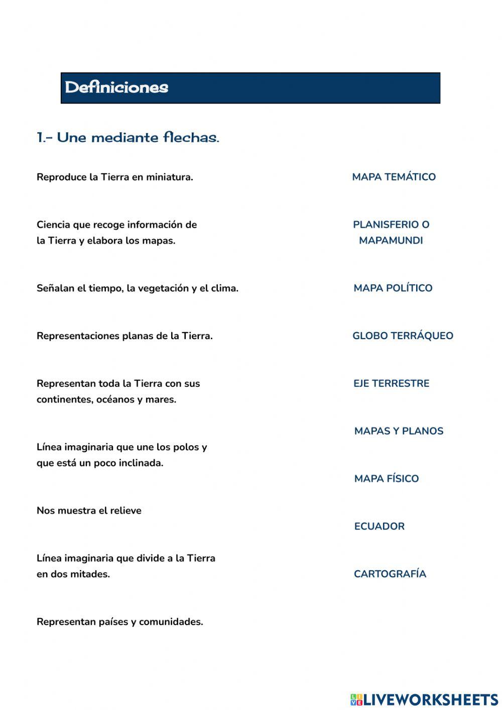 Une mediante flechas