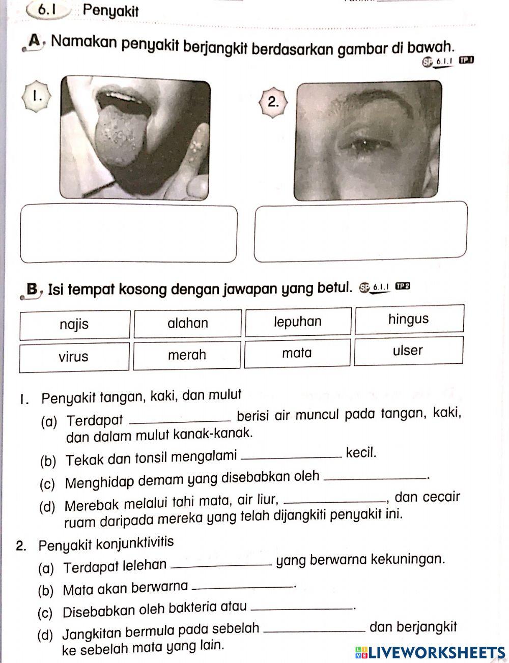 Unit 9 pjpk: penyakit
