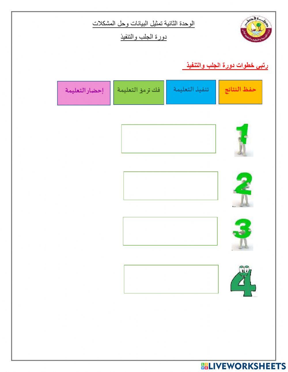 دورة الجلب والتنفيذ