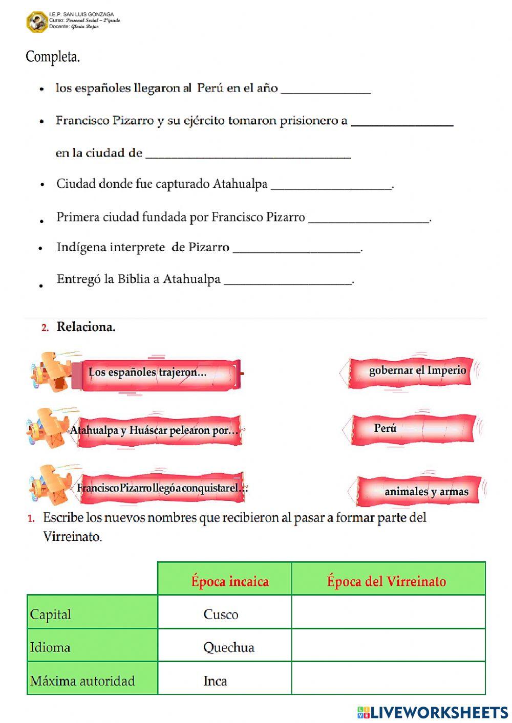 La conquista del perú