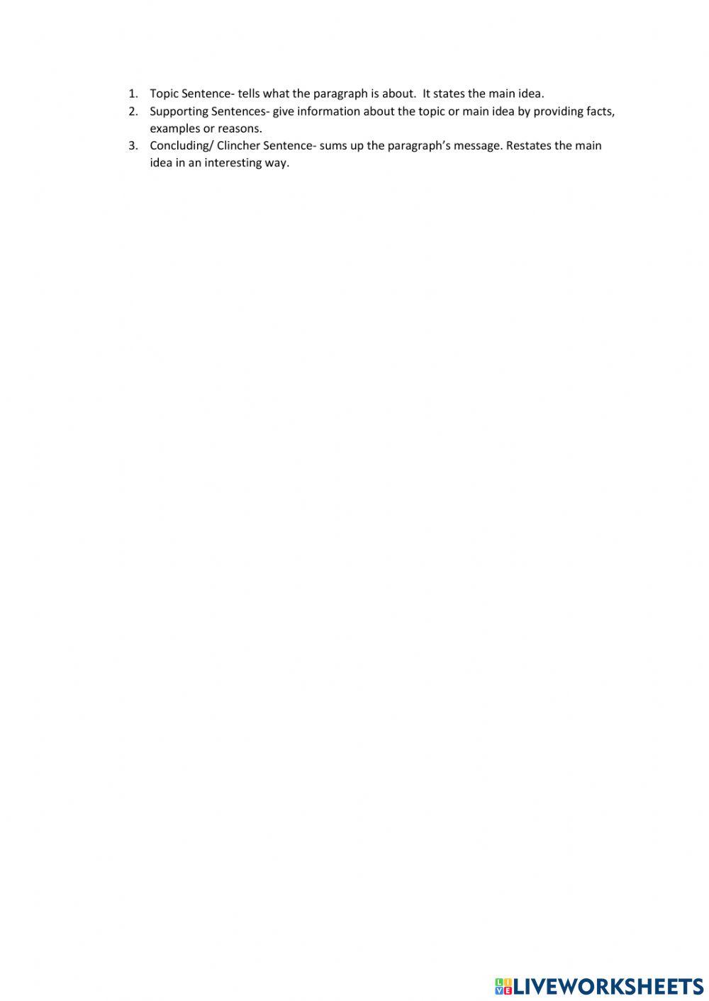 LANGUAGE LESSONS-  NOTES FOR VARIOUS TOPICS