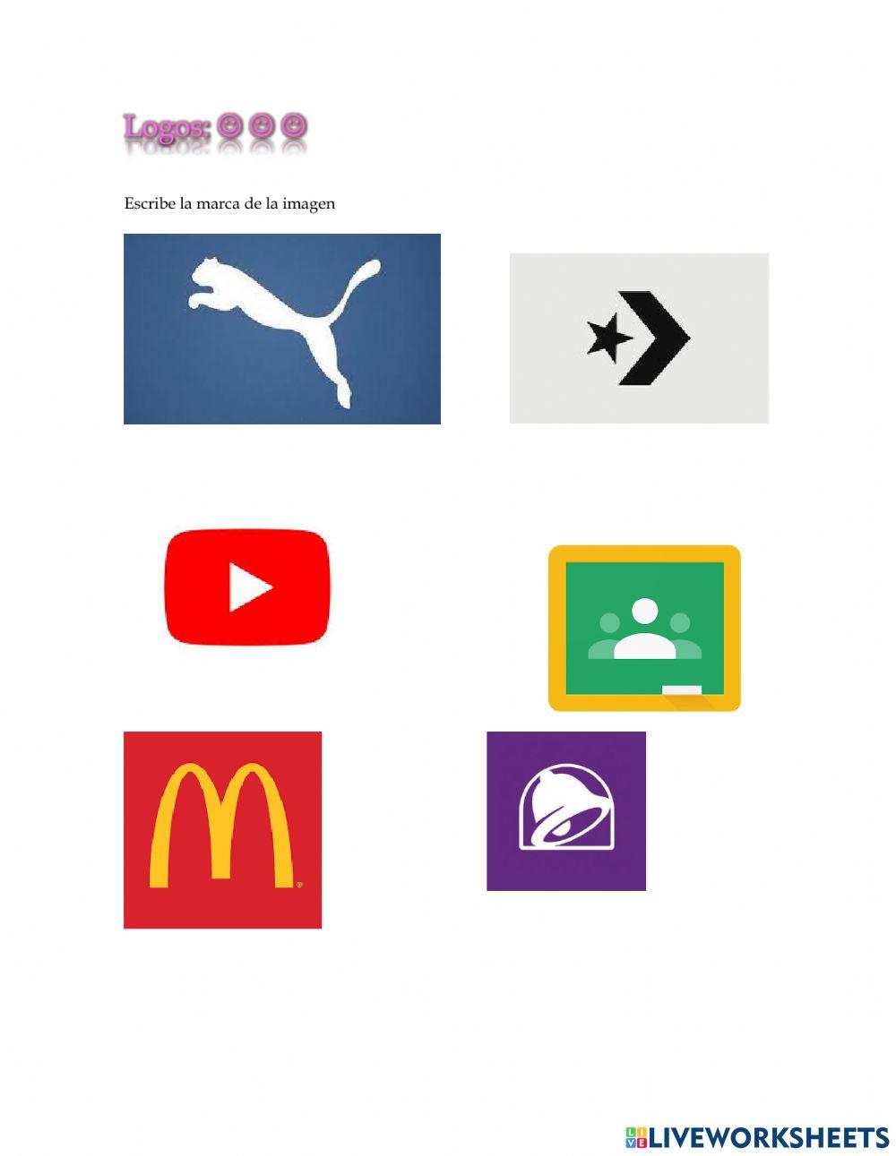 Logos online activity live worksheets