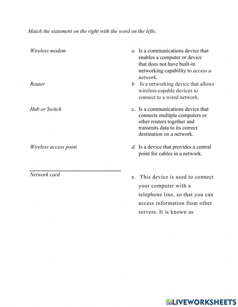 Communication Devices