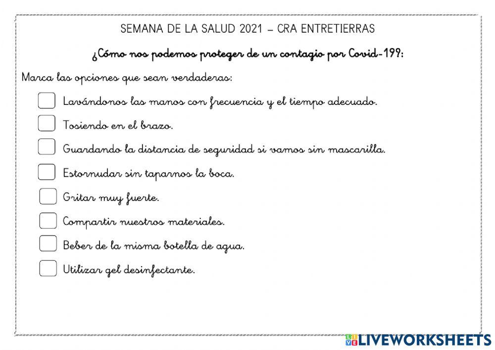 Medidas prevención COVID