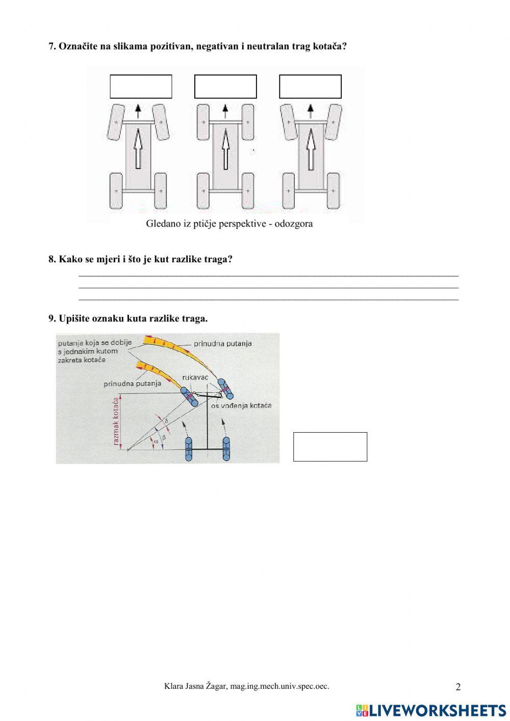 Vježba 10 - Geometrija kotača