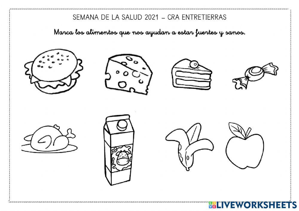 Alimentos saludables