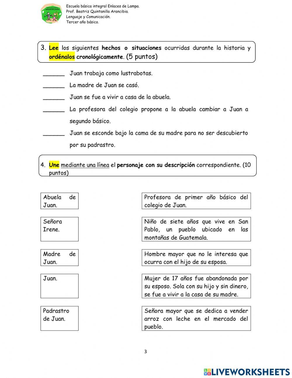 Guía novela el lugar más bonito del mundo