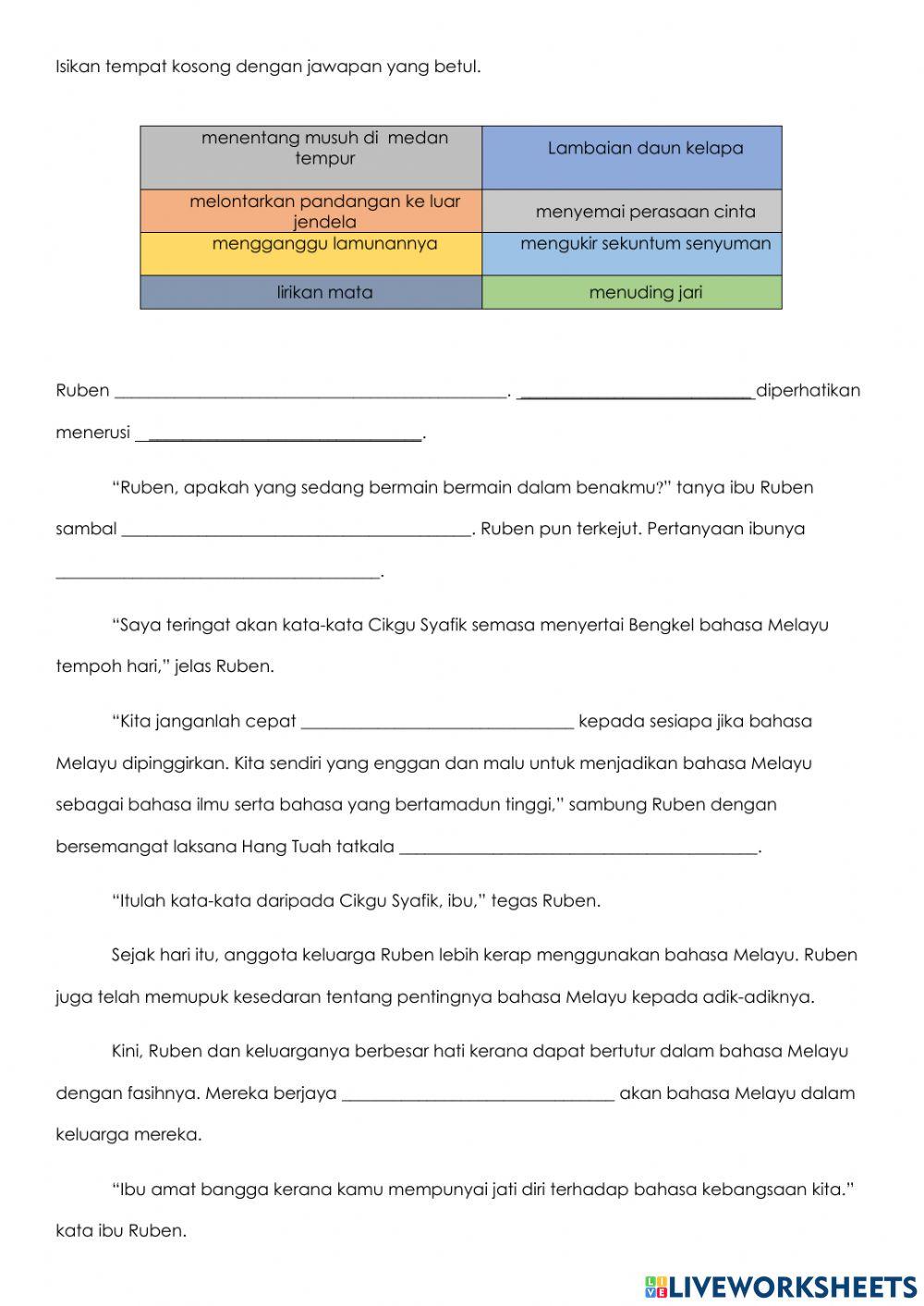 Saya Bangga Berbahasa Melayu