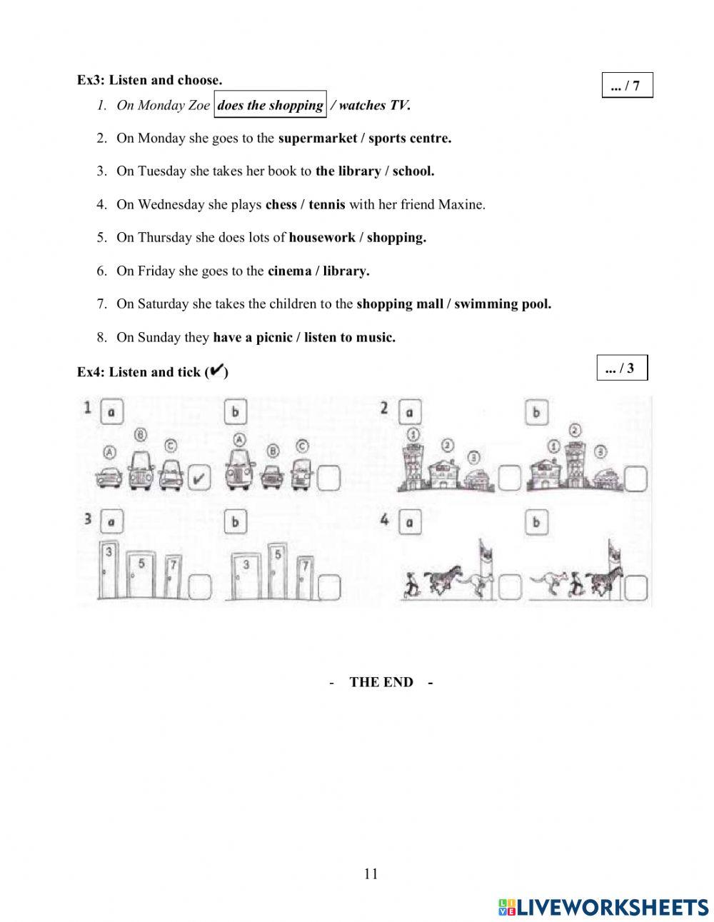 DS - Fa3 - Test 3 Listening