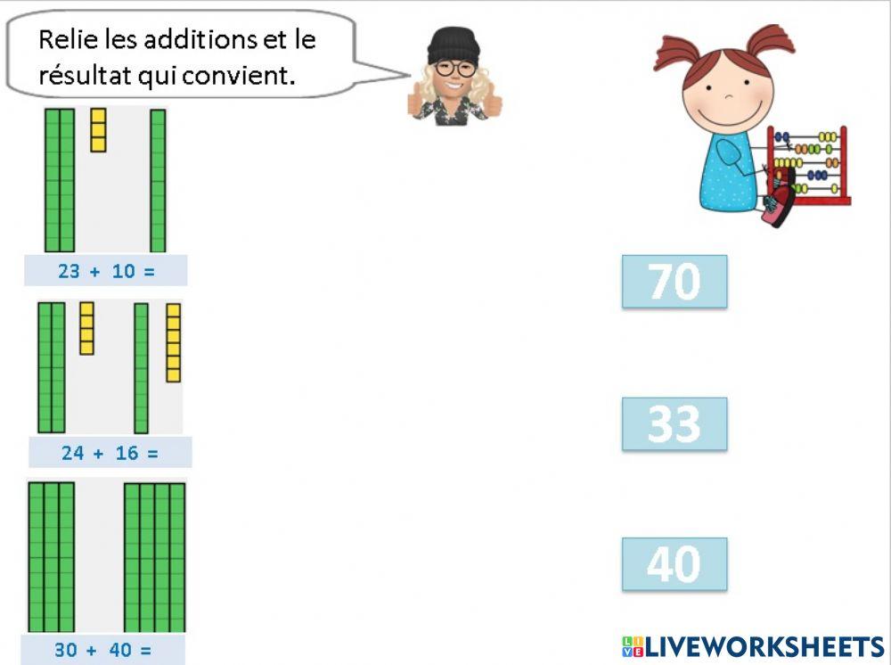 Mathematique additions reflechies teacher geraldine 5