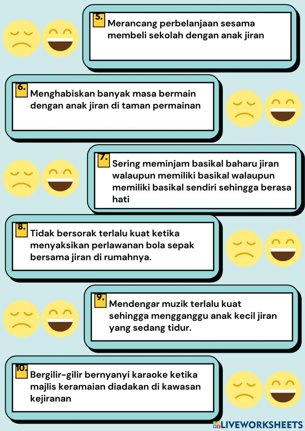 Unit 13: HIDUP SEDERHANA BERSAMA-SAMA JIRAN