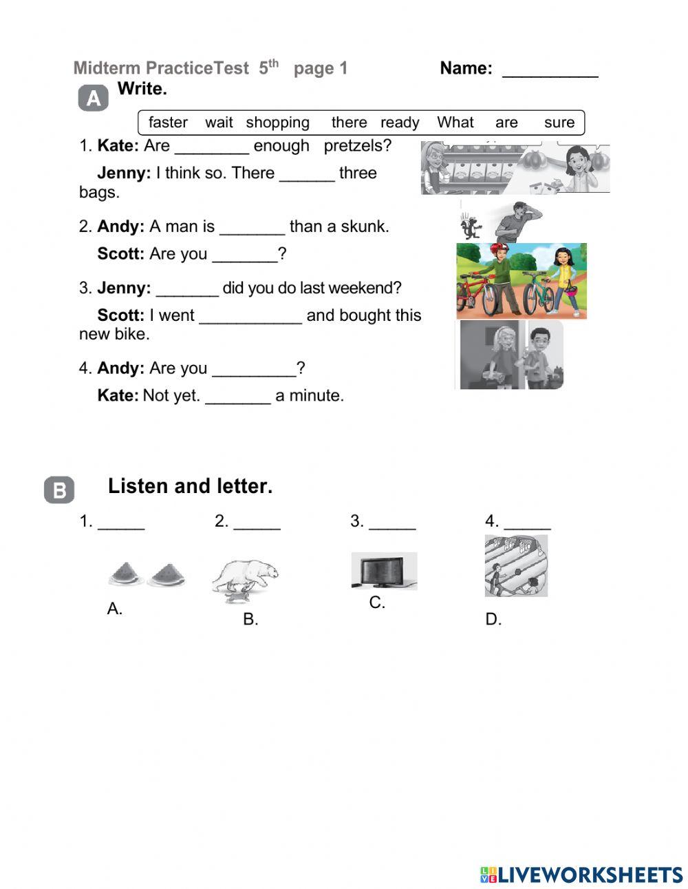 5th G practice final p1 2021