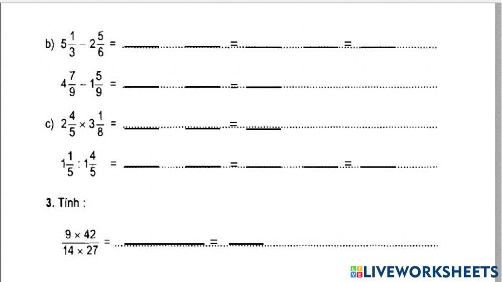 Bai tap toan luyện tập thứ 2 ( 4  -10 )