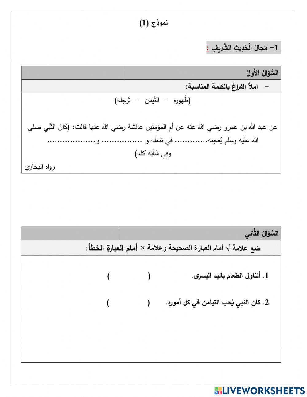 ملزمة تقرير أول 2022