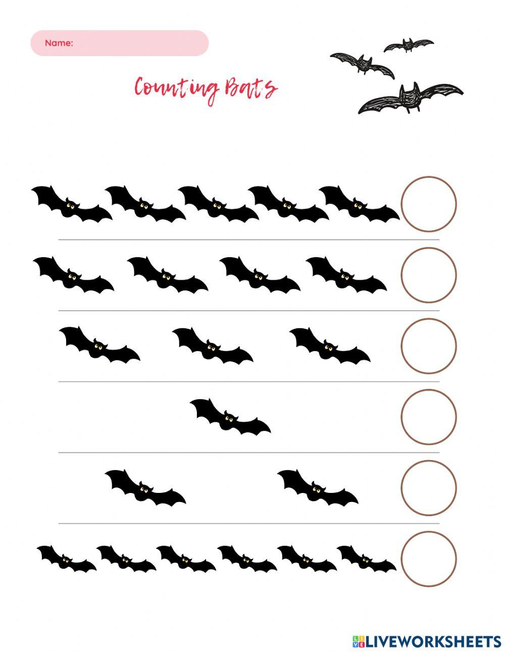 Counting bats