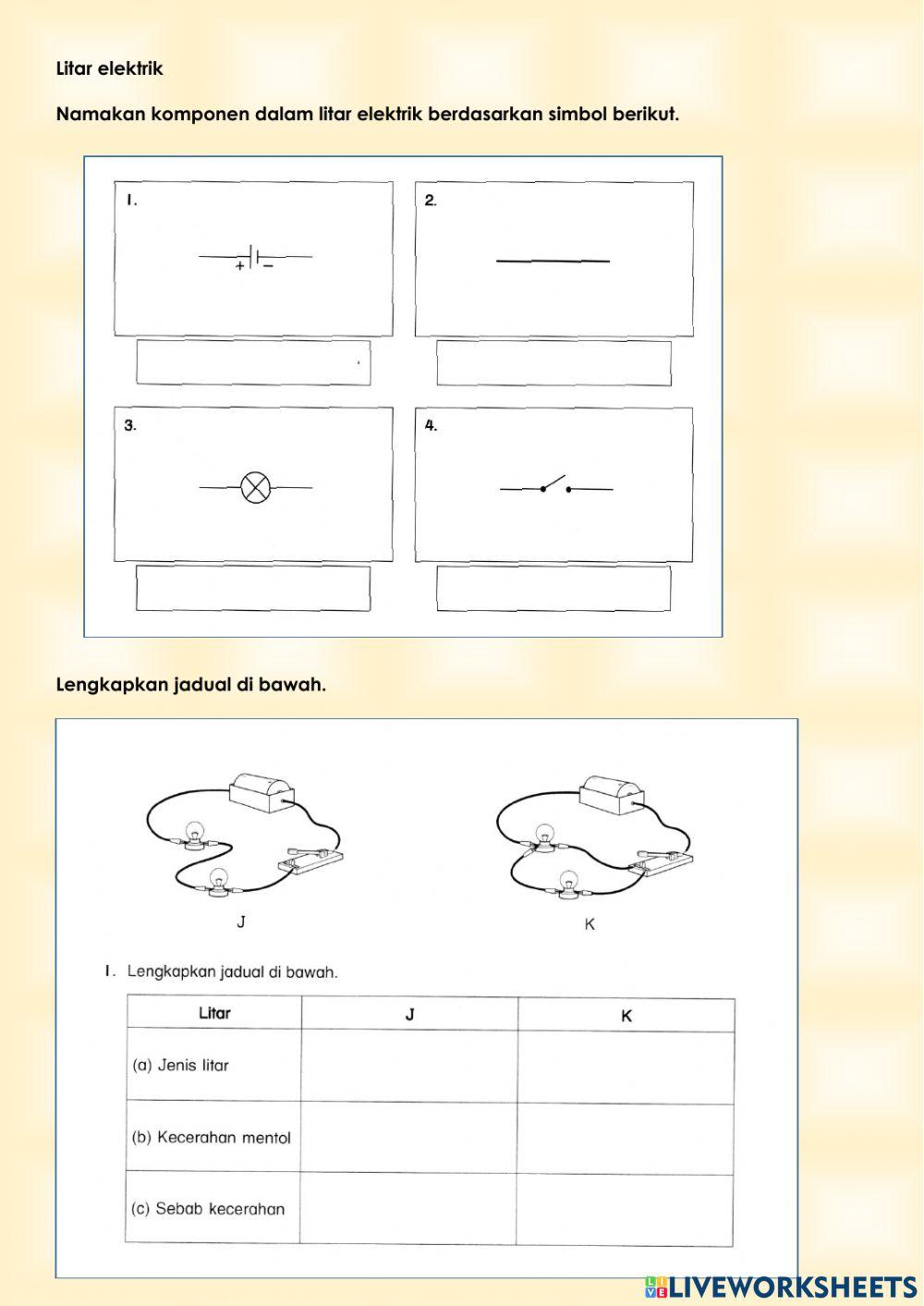 Sumber elektrik dan Litar Elektrik