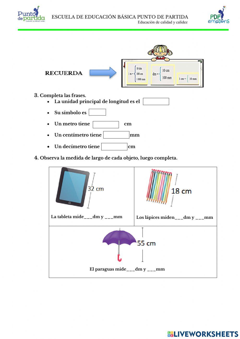 Longitud ( metro y perímetro)