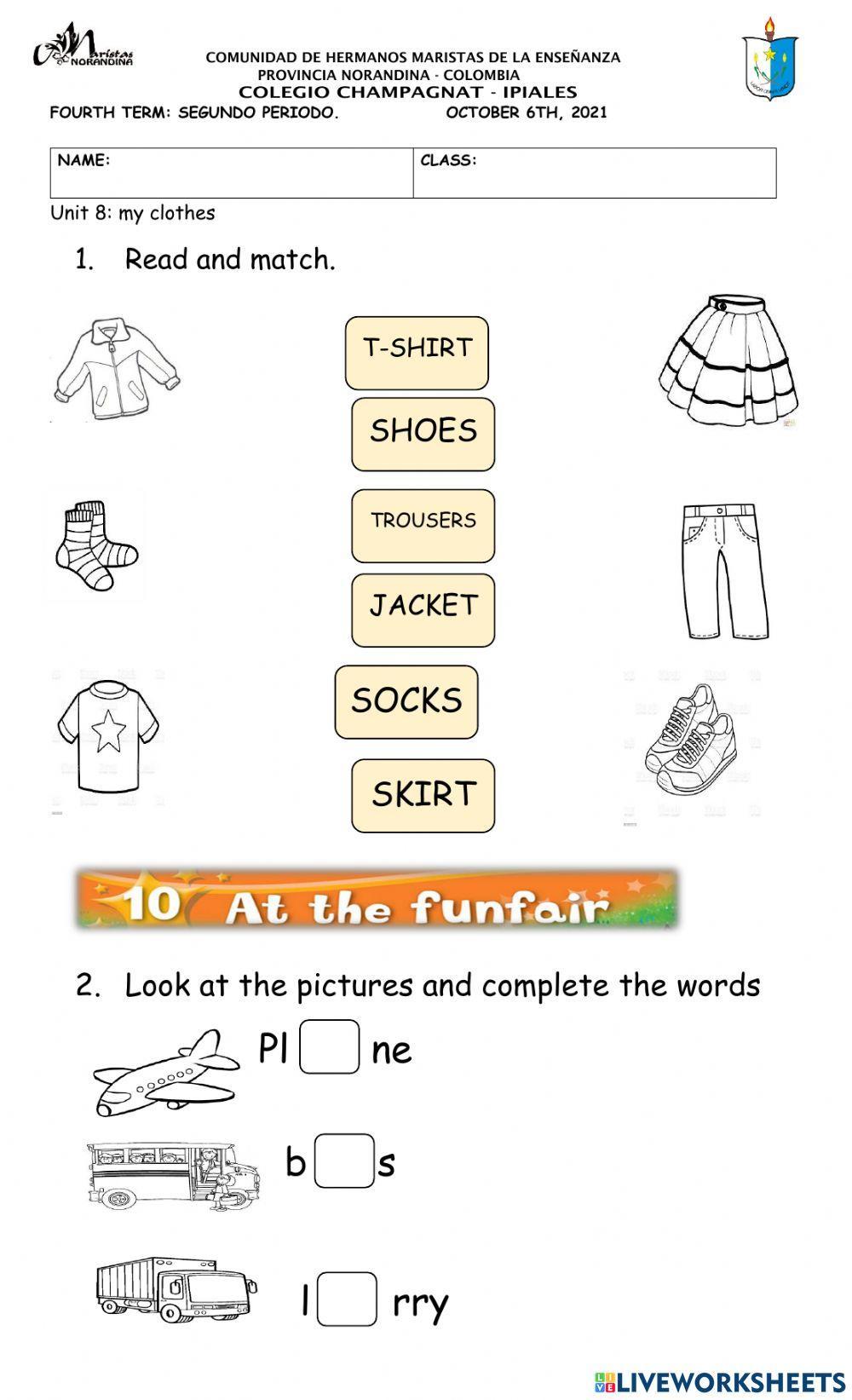 Examen de cuarto periodo