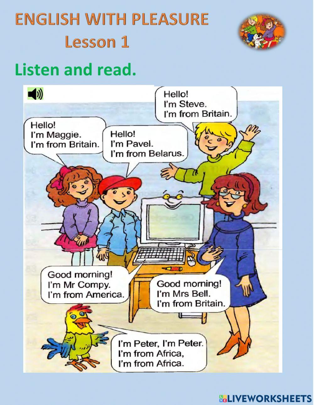 English with Pleasure