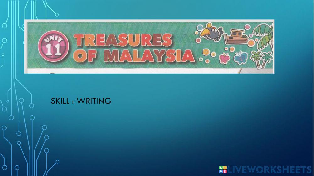 Unit 11:Treasures of Malaysia