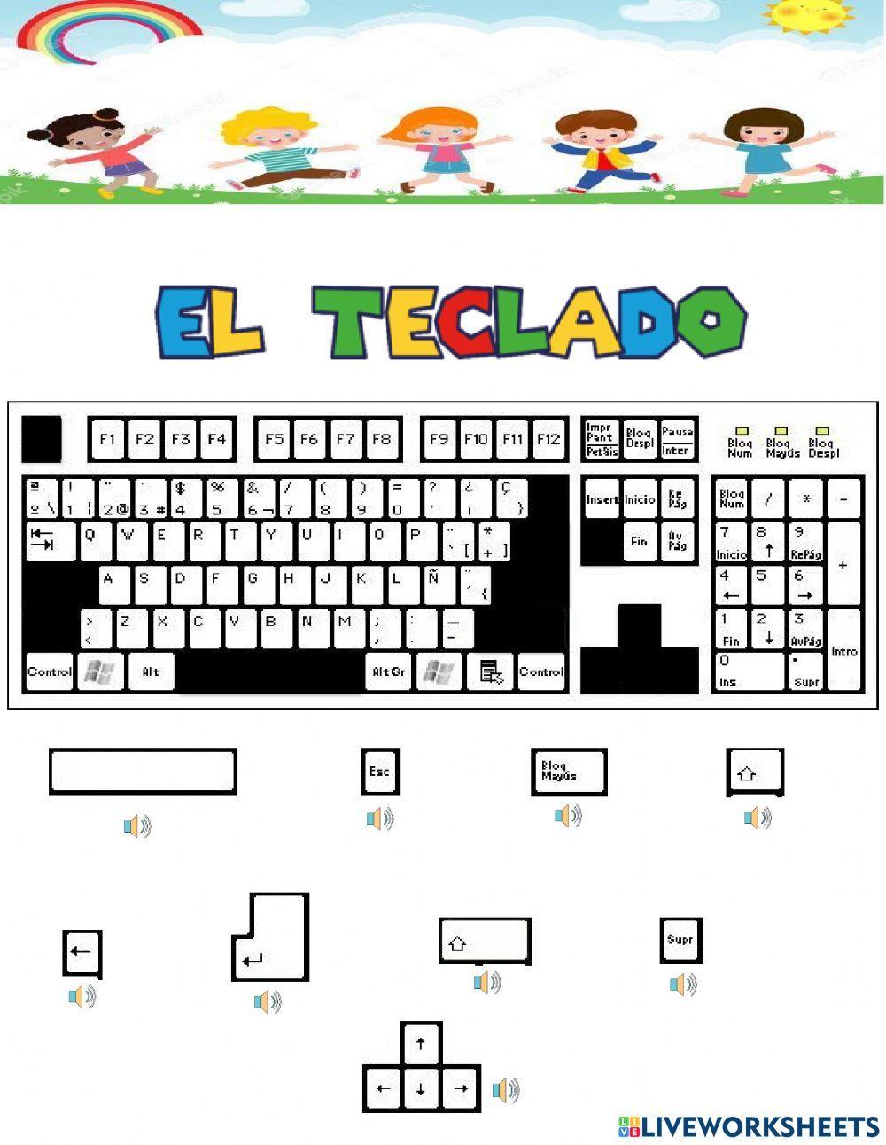 Teclas especiales