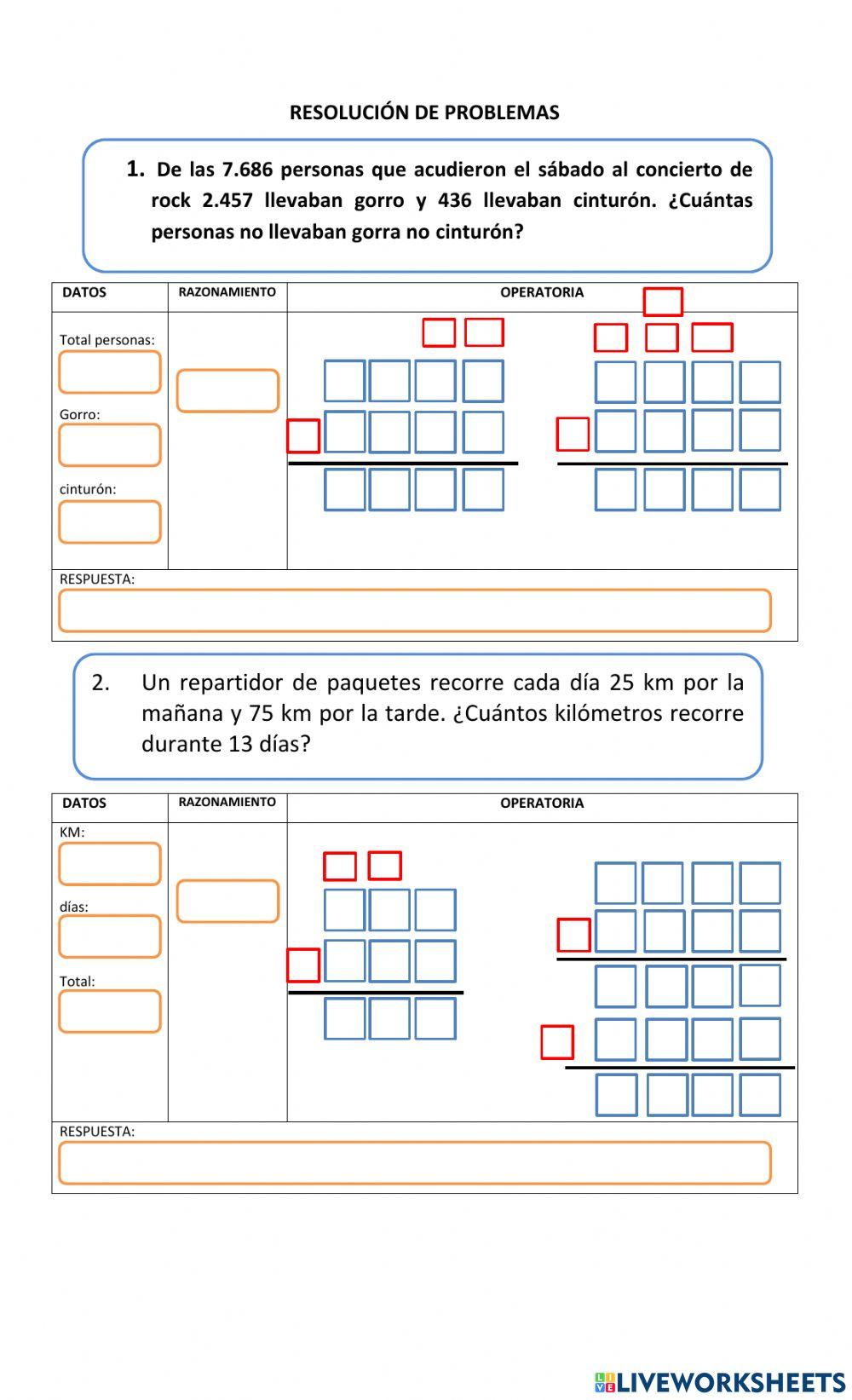 Resolución de problemas