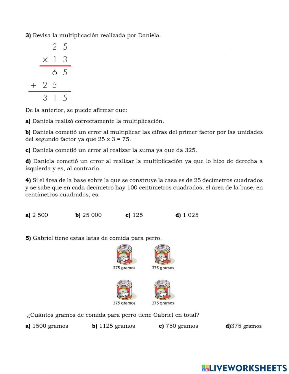 Quiz de multiplicacion por 1 y 2 cifras